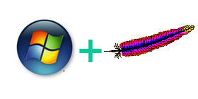 Windowsにapacheをインストール