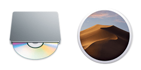 macOS MojaveのDVDプレーヤーはここにある